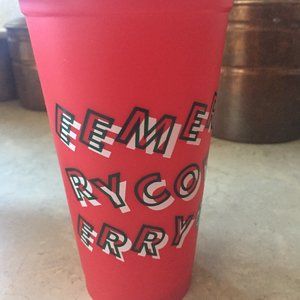 Merry Coffee Plastic Travel Cup